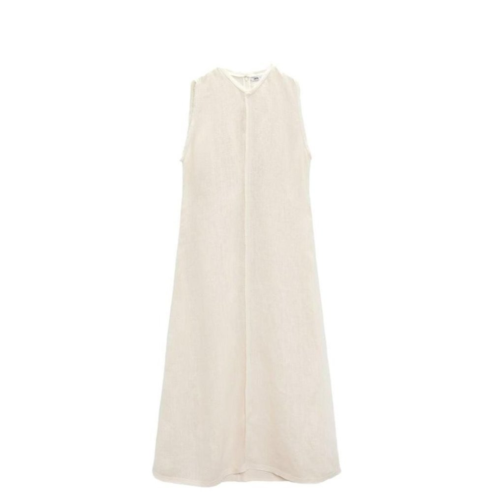 Zara Cream Midi Dress